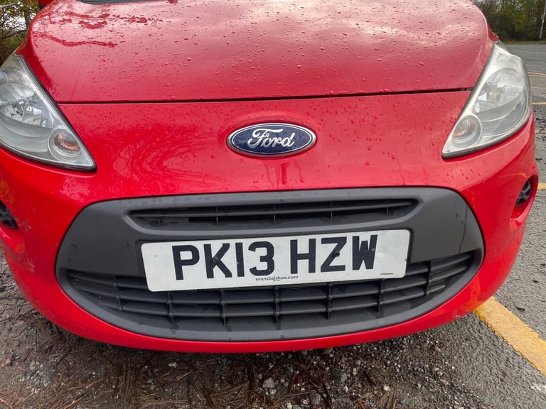 FORD KA 1.2 EDGE S/S 13 REG RED 3 DOOR MOT FEBRUARY 26TH 2026 TAX £35 SERVICE HISTORY 50+MPG