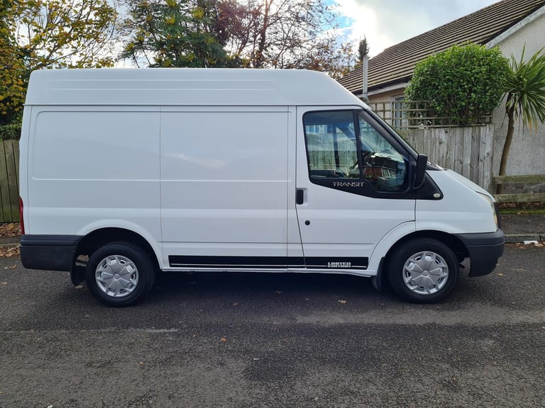 Truly Outstanding 2013 Ford Transit Short Wheel Base Semi High Roof Side Loading Door