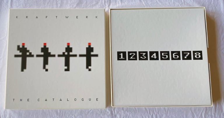 KRAFTWERK - THE CATALOGUE 8CD + BOOKS 2009
