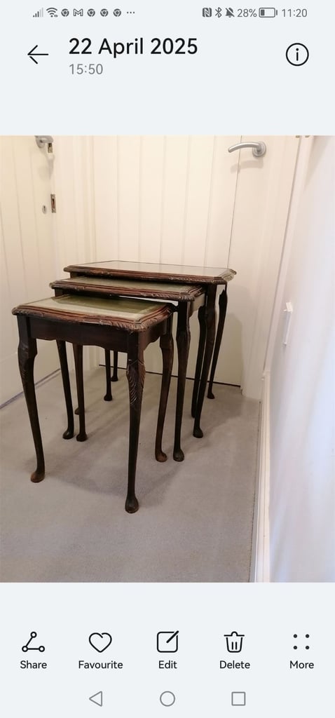 image for Regency style coffee tables
