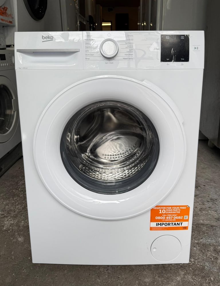 image for Beko 7kg A+ Like New Washing Machine With Free Delivery N Warranty 