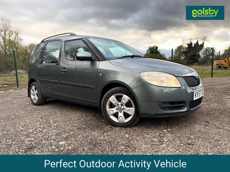 2007 Skoda Roomster 1.9 TDI Pure Drive 2 MPV 5dr Diesel Manual (139 g/km, 105 bhp) MPV Diesel Manual
