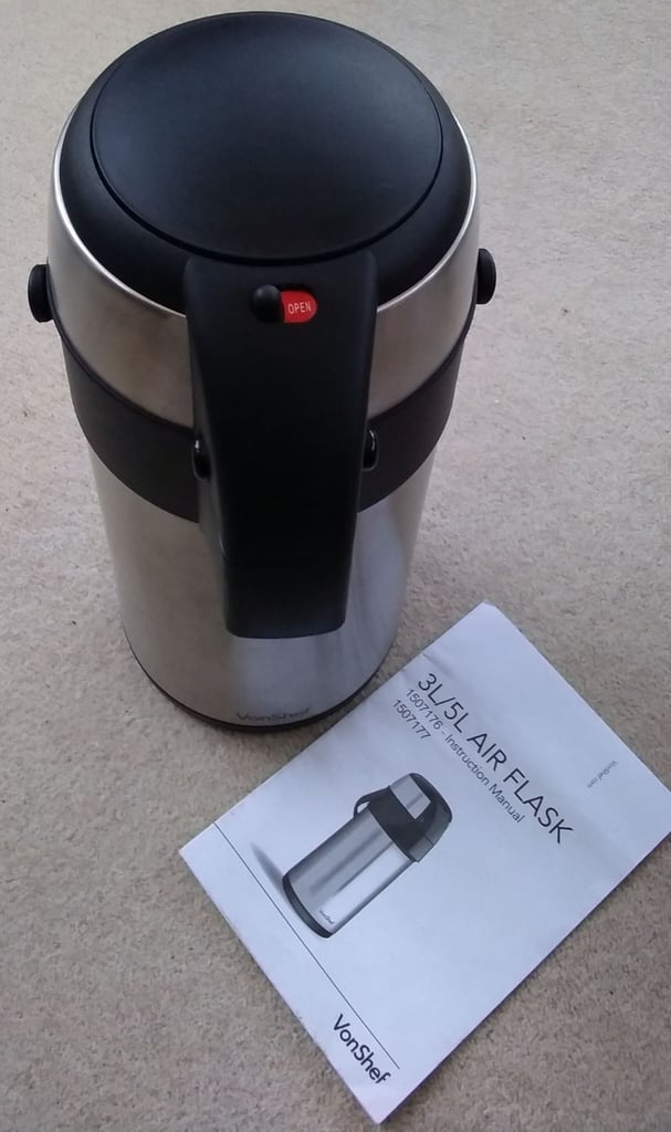 image for Air Flask 3L VonShef