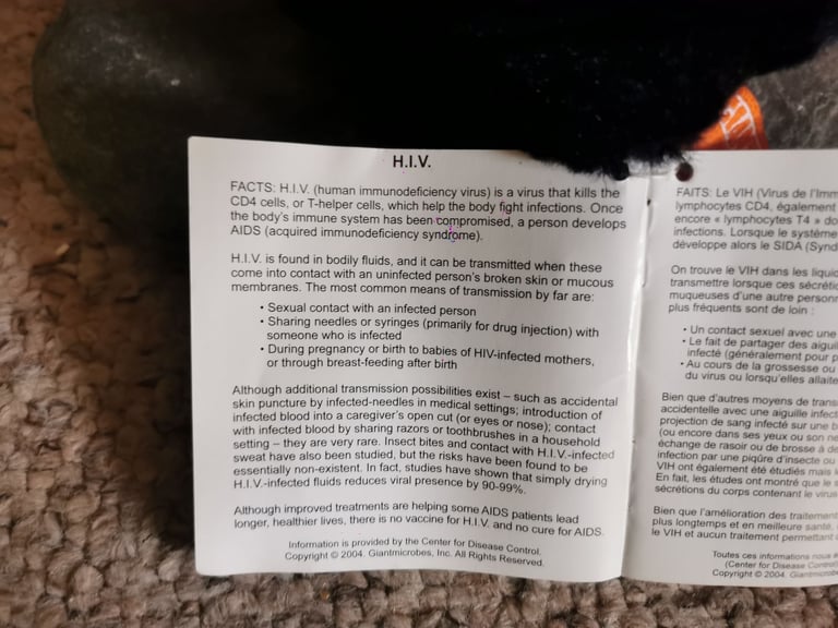 ​🦠 GIANT Microbes Plush Toy Collection - Science, Gags & Collectibles! (Bundle Price!)