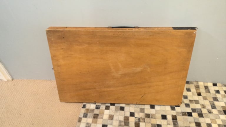 image for wood folding decorators table