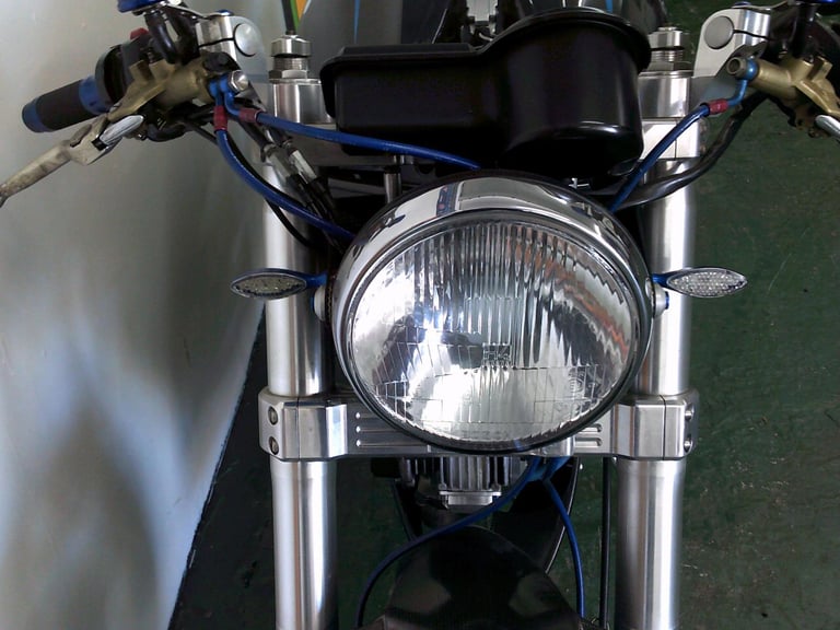 1997 R-reg Ducati 600 Monster streetfighter in multi colours