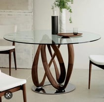 image for Porada Glass Dining Table 