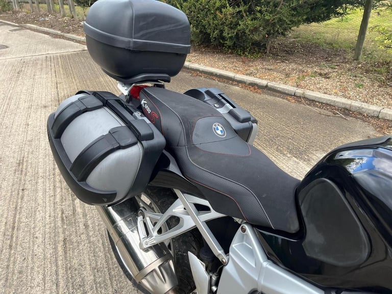 2007 07 BMW K1200S K 1200 S K1200 SPORTS TOURING CLEAN BLACK NEW MOT LUGGAGE