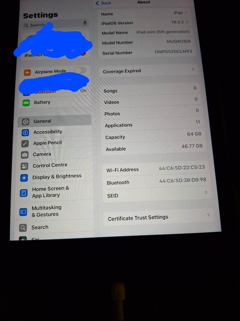 Ipad mini 5th gen 