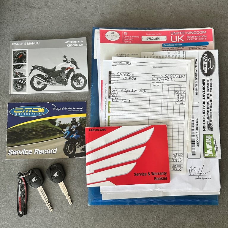 Honda CB500X – Low Mileage, Excellent Condition