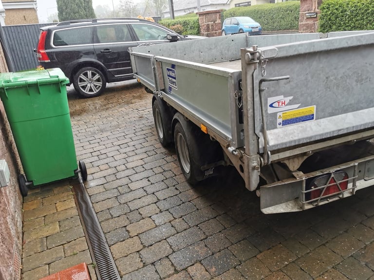 Ifor Williams TT3621 tipping trailer, 12' x 6'6" vgc 3500kg
