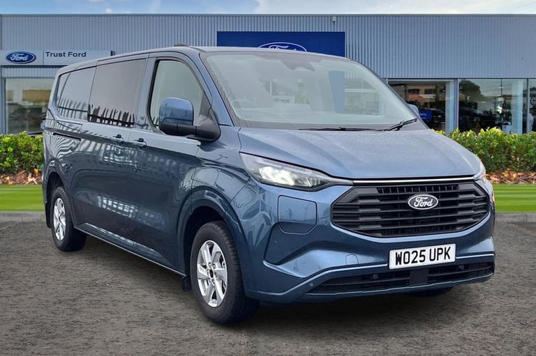 2025 Ford Transit Custom 2.5 320 Duratec 11.8kWh Limited Crew Van Double Cab 5dr Petrol Plug-in H...