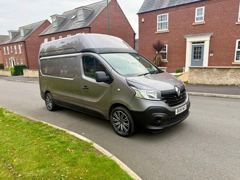 image for 2016 Renault Trafic Business LWB High Roof Top Alloys Vauxhall Vivaro Camper 