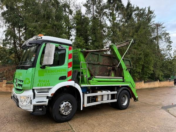 Mercedes 1824 Hyvalift Skip Loader 4x2 Extendable Arms Easy Sheet 
