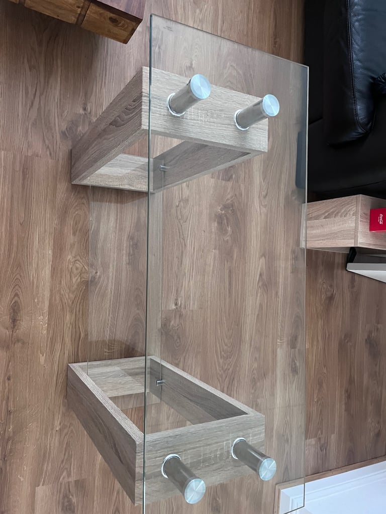 Glass shelves 