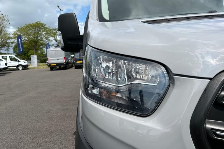 2024 Ford Transit 350 Leader L3 H2 LWB Medium Roof FWD 2.0 EcoBlue Hybrid 130ps, LANE DEPARTU Pan...
