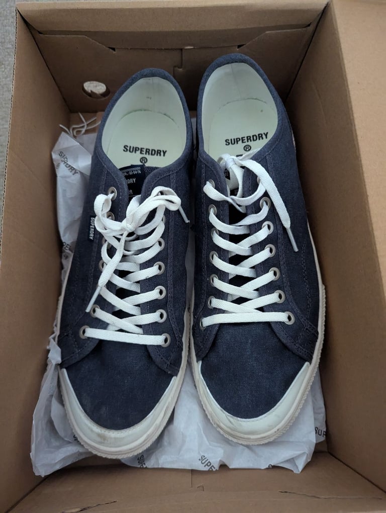 image for Superdry Super Dry Vegan Trainers Size 10