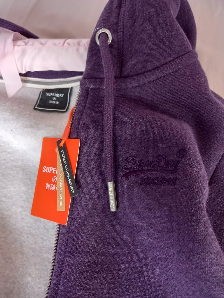 Superdry ladies Hooded Jacket.