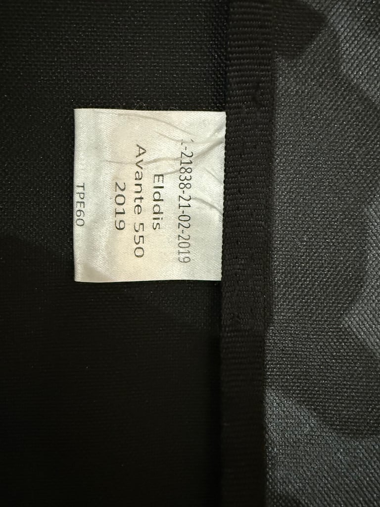 Tow cover Elddis Avanté 550