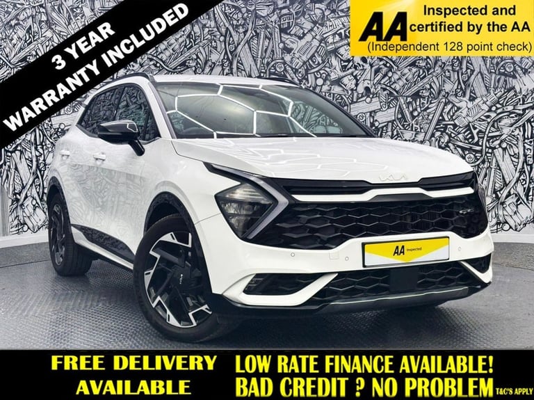 image for 2022 Kia Sportage 1.6 T-GDi MHEV GT-Line SUV 5dr Petrol Hybrid DCT Euro 6 (s/s) (148 bhp) ESTATE ...