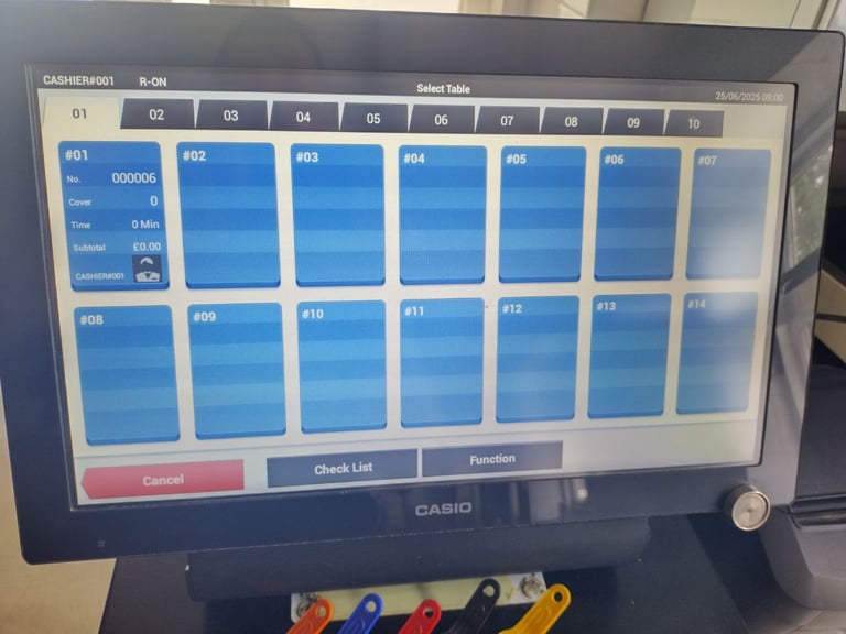 Lifetime Licence - No subscription Casio V-R7000 EPOS Till System, , Retail, Restaurant, Shop