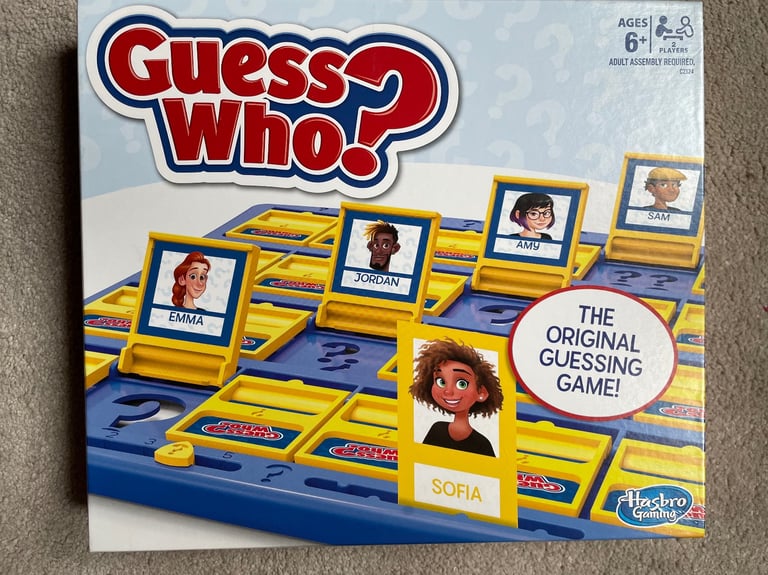 As new, Hasbro Guess Who kids Game