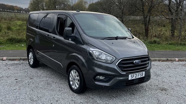 2021 Ford Transit Custom 2.0 EcoBlue 185ps Low Roof D/Cab Limited Van Auto Other Diesel Automatic