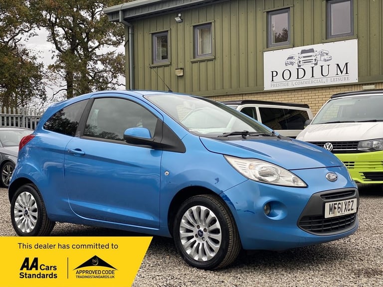 2011 Ford Ka 1.2 Zetec 3dr [Start Stop] HATCHBACK PETROL Manual