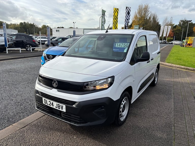 2024 Vauxhall Combo 1.5 Turbo D 100ps Prime H1 Van PANEL VAN Diesel Manual