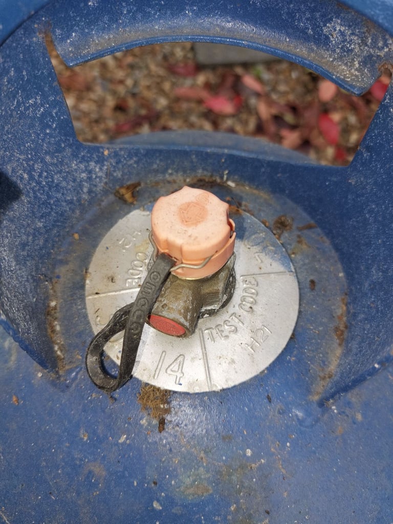 15kg EMPTY butane bottle 