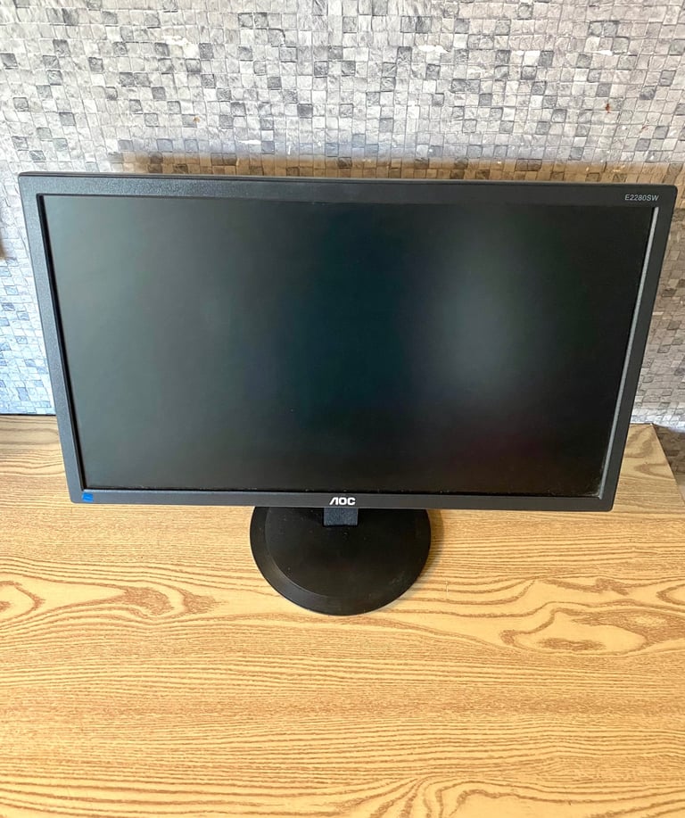 image for AOC 22inch PC/cctv monitor. VGA connection