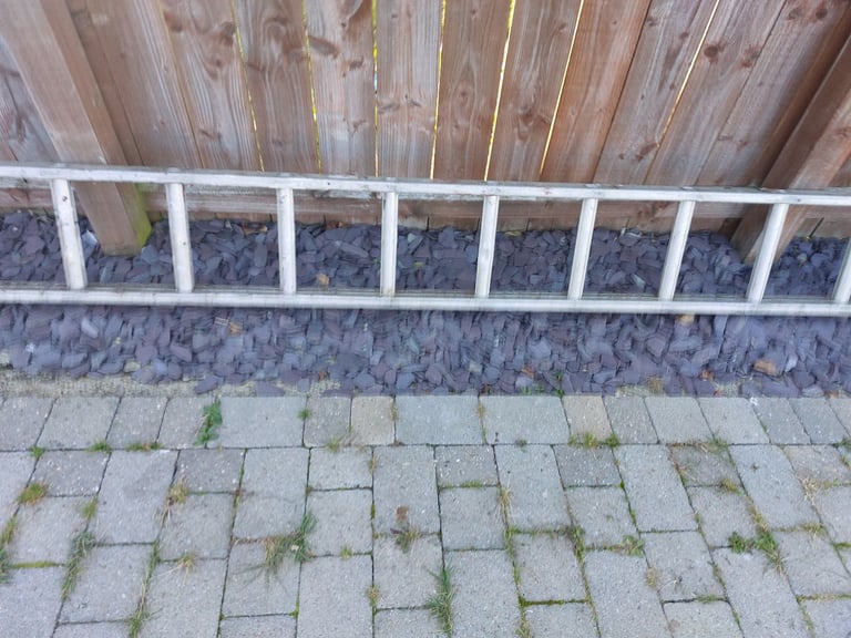 Metal ladders x 2