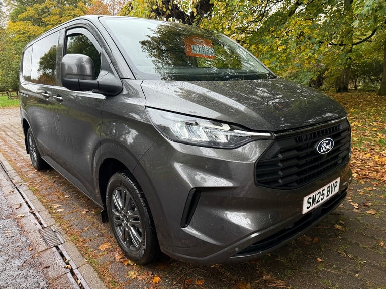 2025 Ford Transit Custom 2.0 EcoBlue 150ps H1 Double Cab Van Limited PANEL VAN Diesel Manual