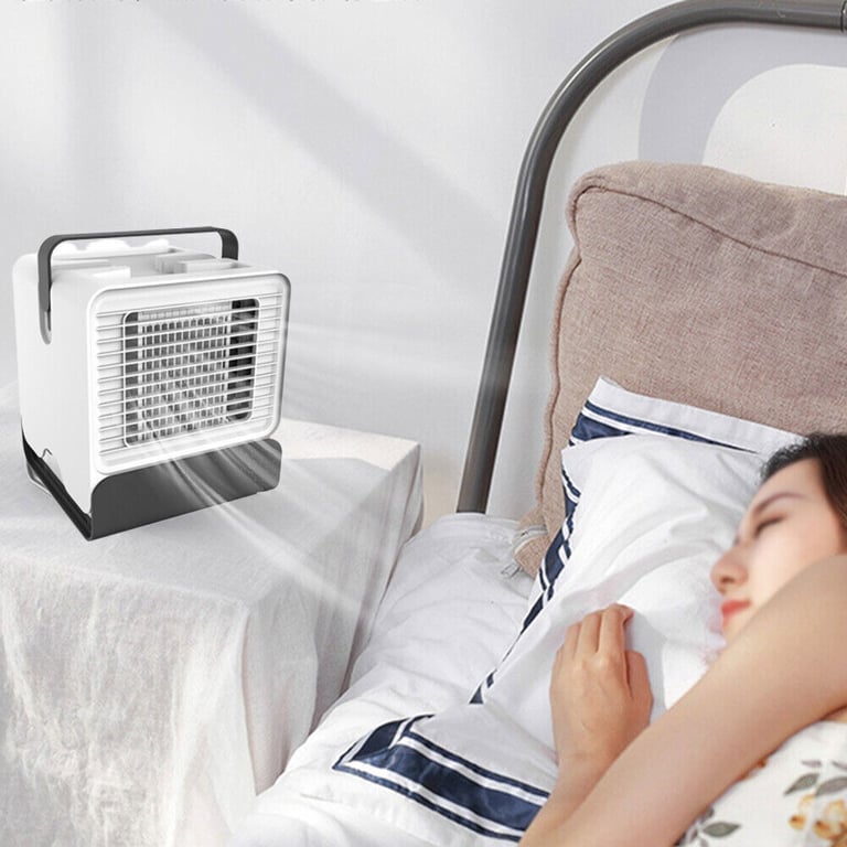 Mini Air Cooler USB Air Conditioner Purifier Cooler Fan X-Display- 8 Left
