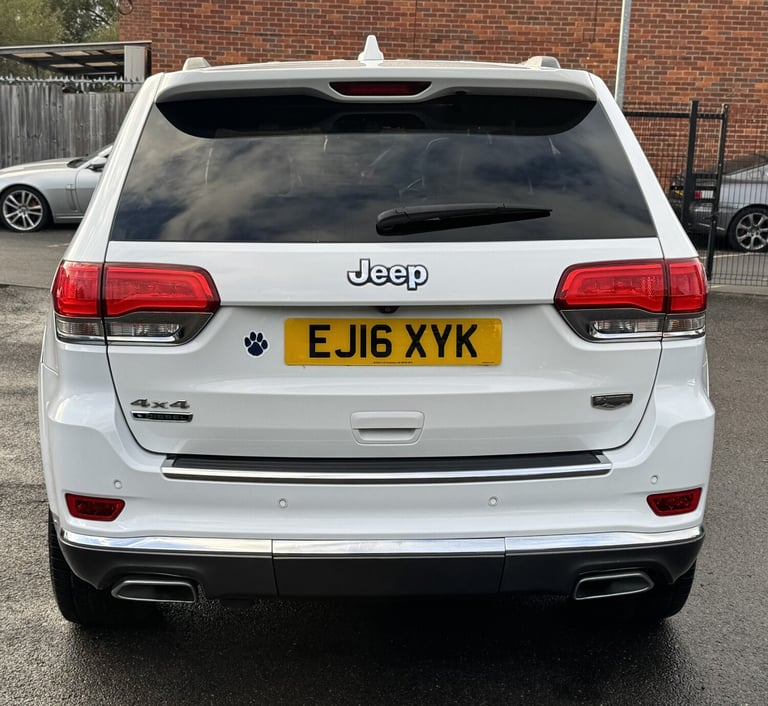 2016 Jeep Grand Cherokee 3.0 V6 CRD Summit SUV 5dr Diesel Auto 4WD Euro 6 (247 bhp) ESTATE Diesel...