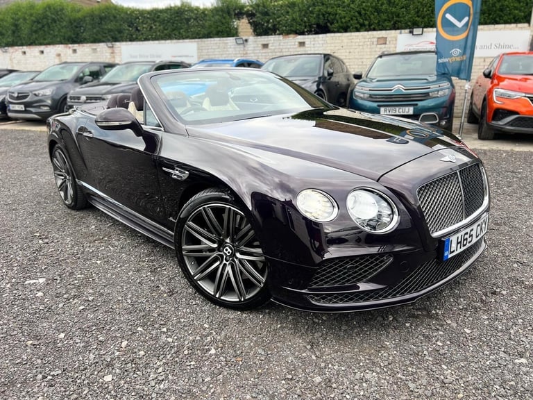 image for 2015 Bentley Continental 6.0 W12 GTC Speed Auto 4WD Euro 6 2dr CONVERTIBLE Petrol Automatic