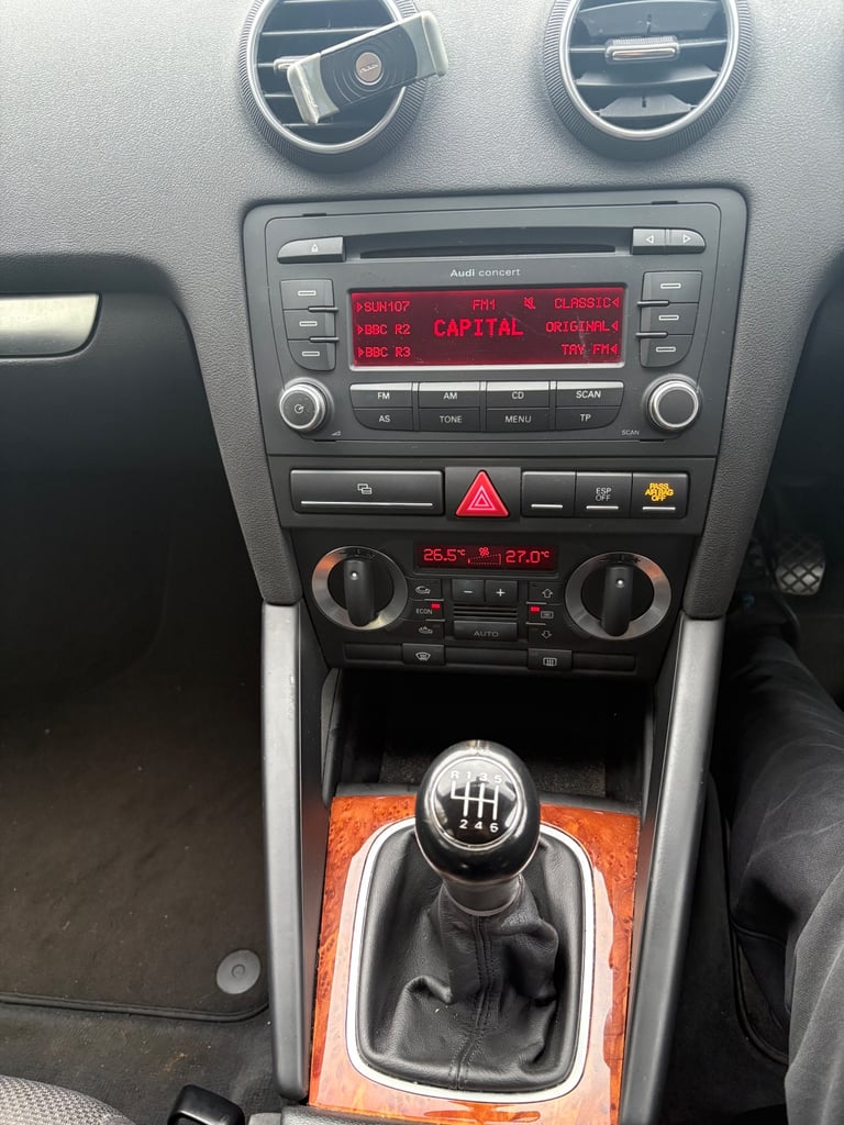 Audi, A3, Hatchback, 2007, Manual, 1968 (cc), 5 doors