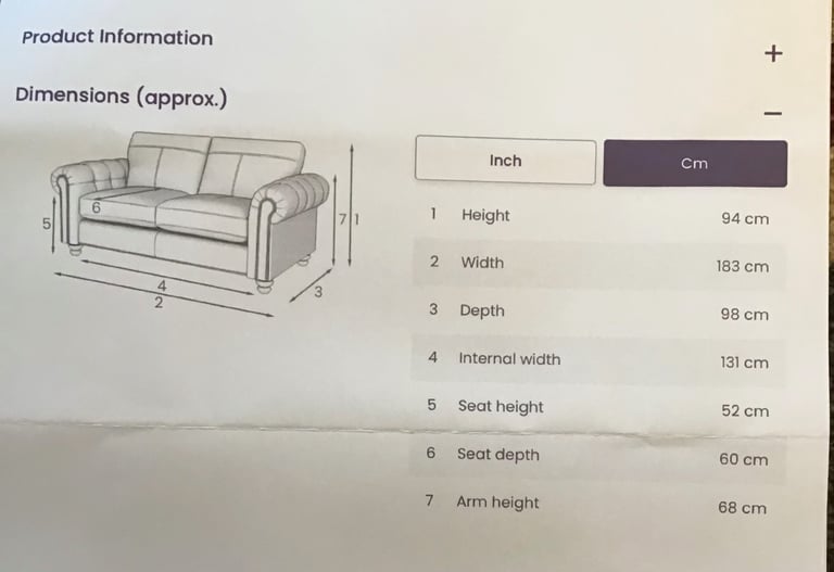 One sofa bed, one sofa