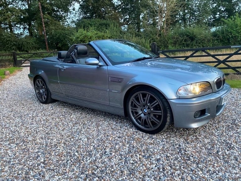 BMW M3 E46 3.2 2DR MANUAL PETROL CONVERTIBLE SOFT TOP LOW MILEAGE FSH 2004