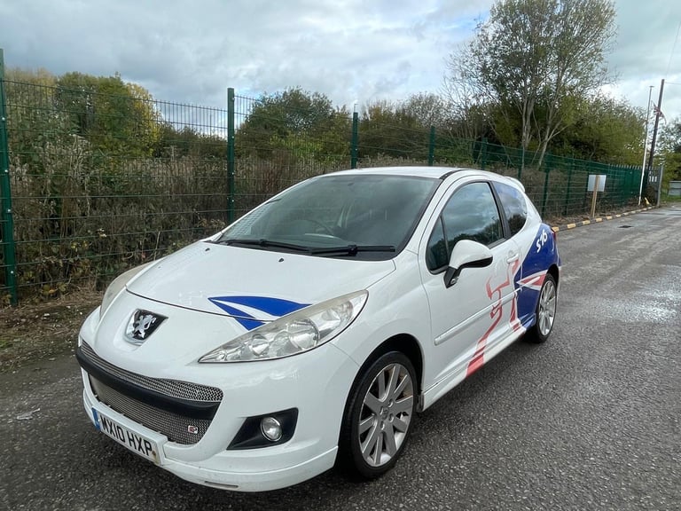 PEUGEOT 207 1.6 VTI S16 10 REG WHITE 3 DOOR MOT APRIL 6TH 2026 LADY OWNER 14 YEARS  INSURANCE 40+MPG