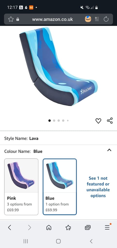 X-rocker Kids Gaming Chair
