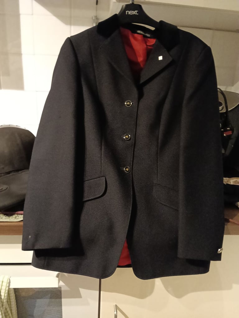 Navy show coat