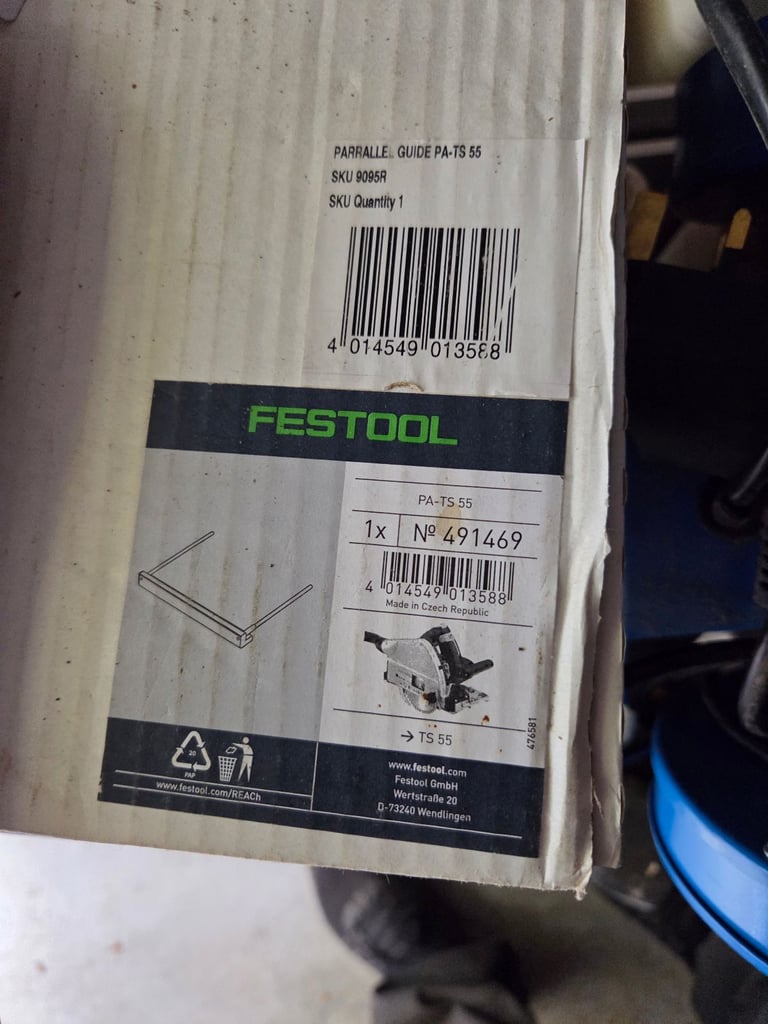image for Festool PA-TS 55 Parallel side fence TS 55, TS 55 R, TS 55 F, TSC 55, TSC 55 K