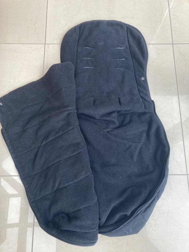 McLaren pram footmuff and accessories
