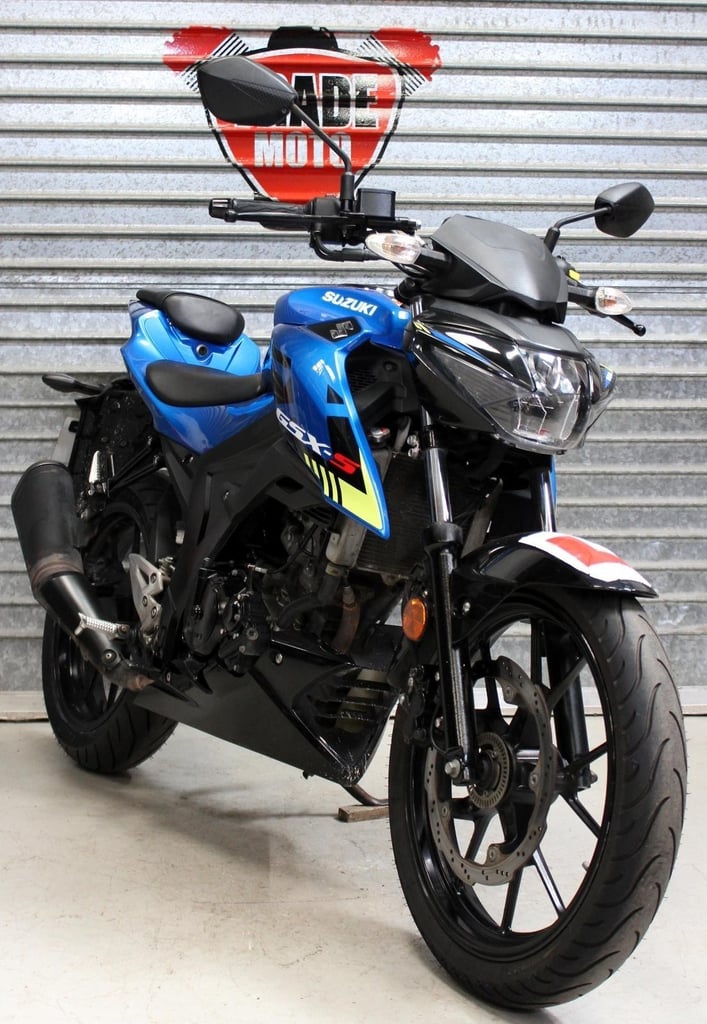 2020 70 SUZUKI GSX-S125 GSXS 125 BLUE NEW MOT LEARNER LEGAL HPI CLEAR TRADESALE