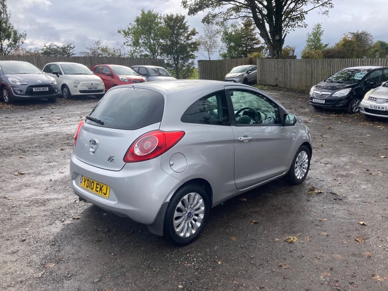 2010 Ford Ka 1.2 Zetec 3dr HATCHBACK Petrol Manual