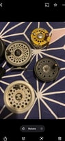 Fishing rods x8 and 4x spinning reels-and fly reels x4