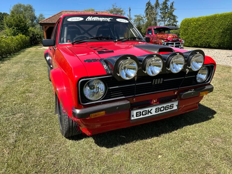 FORD ESCORT MK2 2.5 DURATEC RALLY CAR . Recent New Build. 