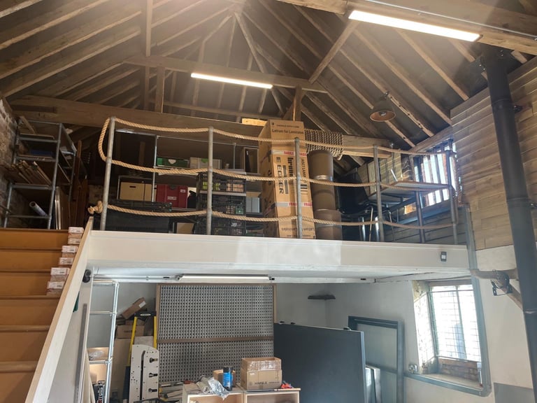 Multi use suitable as Wood working,metalwork,storage.Artists studio,office NO  car  