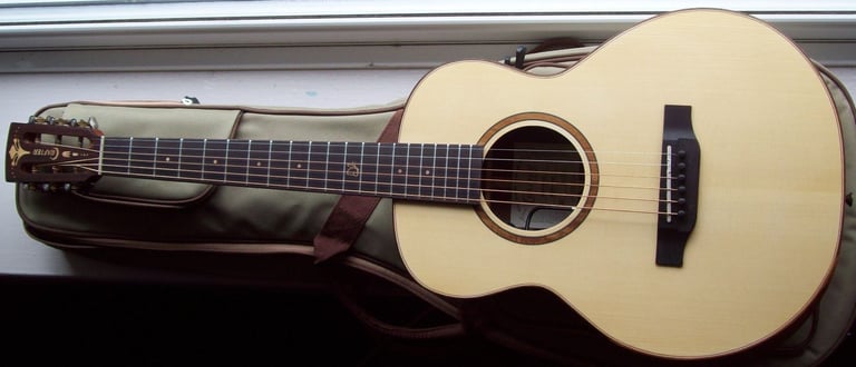 image for Crafter Mino KOA Electro-Acoustic Travel Guitar
